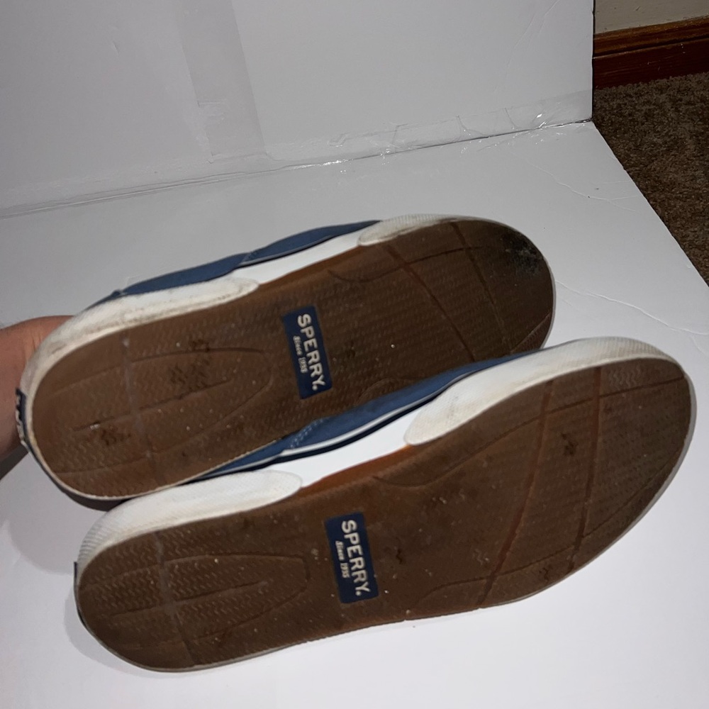Sperry Men's Blue Casual Shoes USED - Picture 3 of 4
